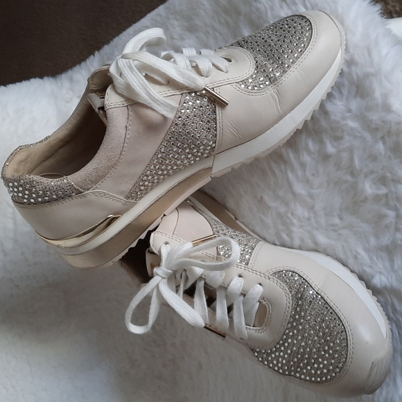 michael kors bling tennis shoes
